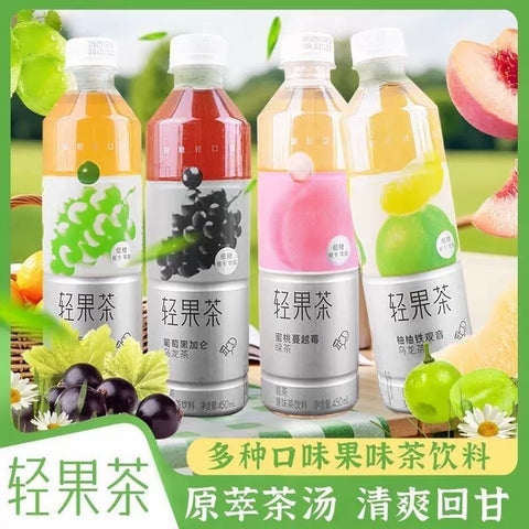 喜茶 青提卡曼橘果茶绿妍450ml (15 per case)