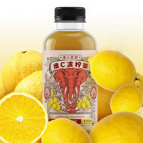 象入茶林   白桃绿茶520ml(15 per case)