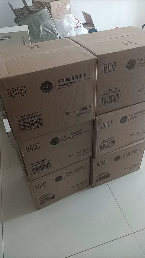 胖东来 洗脸巾60片装 (18 per case)