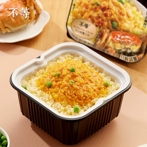 不等 蟹黄捞饭295g (18 per case)