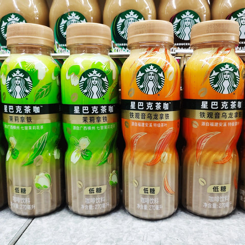 星巴克茶咖 铁观音乌龙拿铁270ml (15 per case)