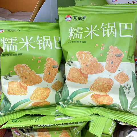 茶话弄  藤椒味糯米锅巴45g*5袋 (12 per case)