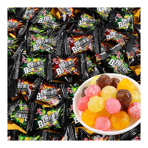 宏源   爆炸果汽可乐味硬糖350g (24 per case)