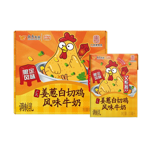 风行牛奶 姜葱白切鸡风味牛奶1200ml（1 per case）