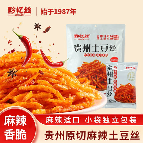 黔忆丝 甜辣味土豆丝 200g (30 per case)