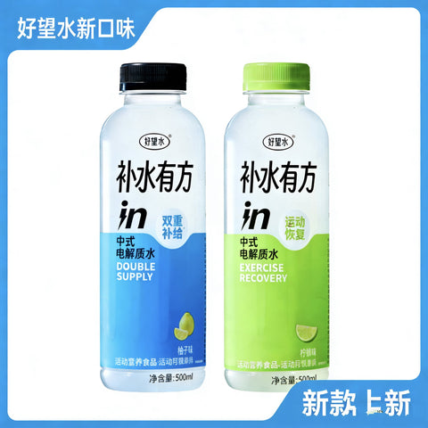 好望水 补水有方in中式电解水柠檬味500ml(15per case)