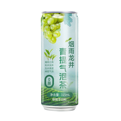 金汇源泉  葡香龙井青提气泡茶315ml (20 per case)