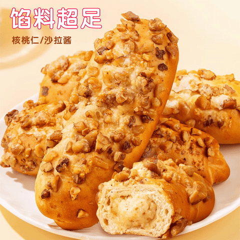 都遇 核桃马里奥面包90g (28 per case)