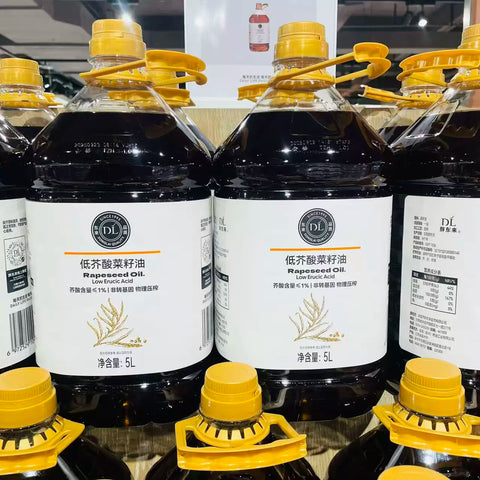 胖东来 低芥酸菜籽油1.8L (6 per case)