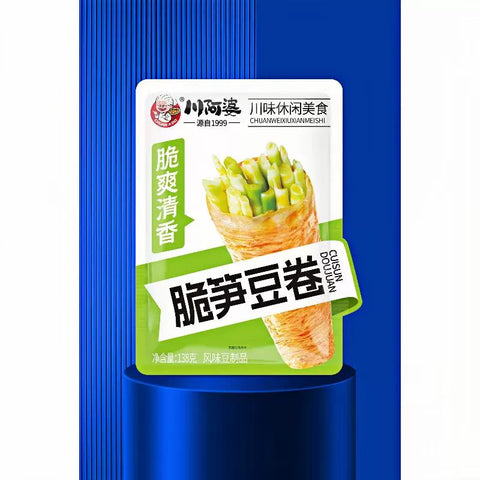 川阿婆 脆笋豆卷118g (30 per case)