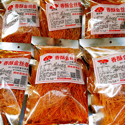 钟芹辉 香酥金丝条60g (100 per case)
