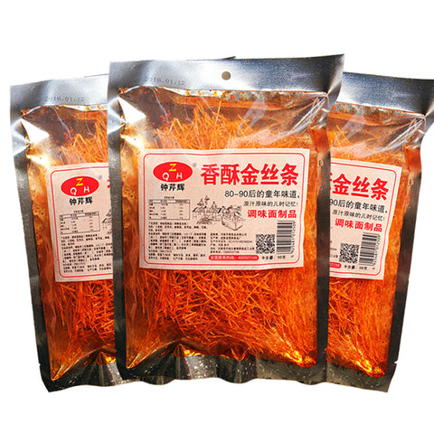 钟芹辉 香酥金丝条60g (100 per case)