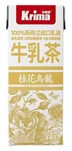 卡丽玛 桂花乌龙牛乳茶200ml*3 (8 per case)