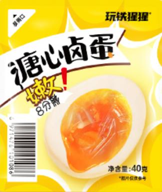 玩铁猩猩 溏心蛋(盒装)40g*12袋 (6 per case)