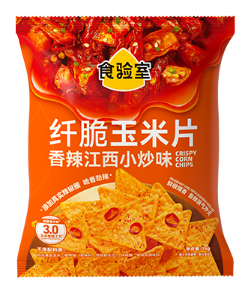 食验室 纤脆玉米片香辣江西小炒味16g (90 per case)