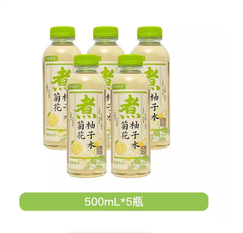 可可满分   菊花柚子水500ml (15 per case)