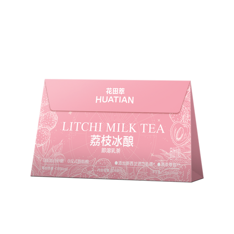花田萃 荔枝冰酿即溶乳茶140g(20g*7) (25 per case)