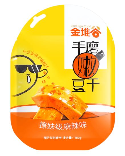 金堆谷 手磨嫩豆干麻辣味180g (24 per case)