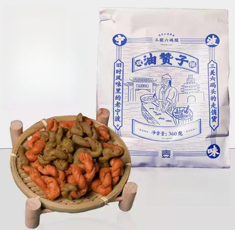 三关六头码头 油赞子双拼360g (10 per case)
