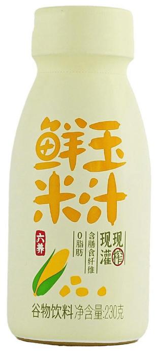 六养 鲜榨玉米汁230g (8 per case)